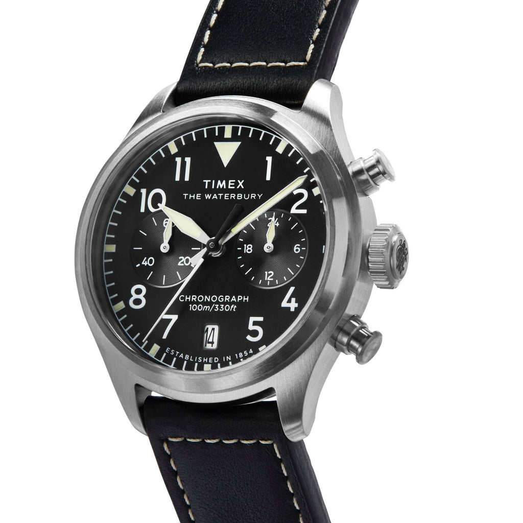 41mm Chronograph Stainless Steel Watch A254200
