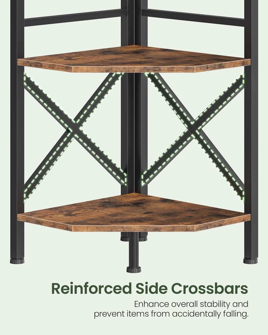 69.3" 5-Tier Corner Bookshelf Y506413