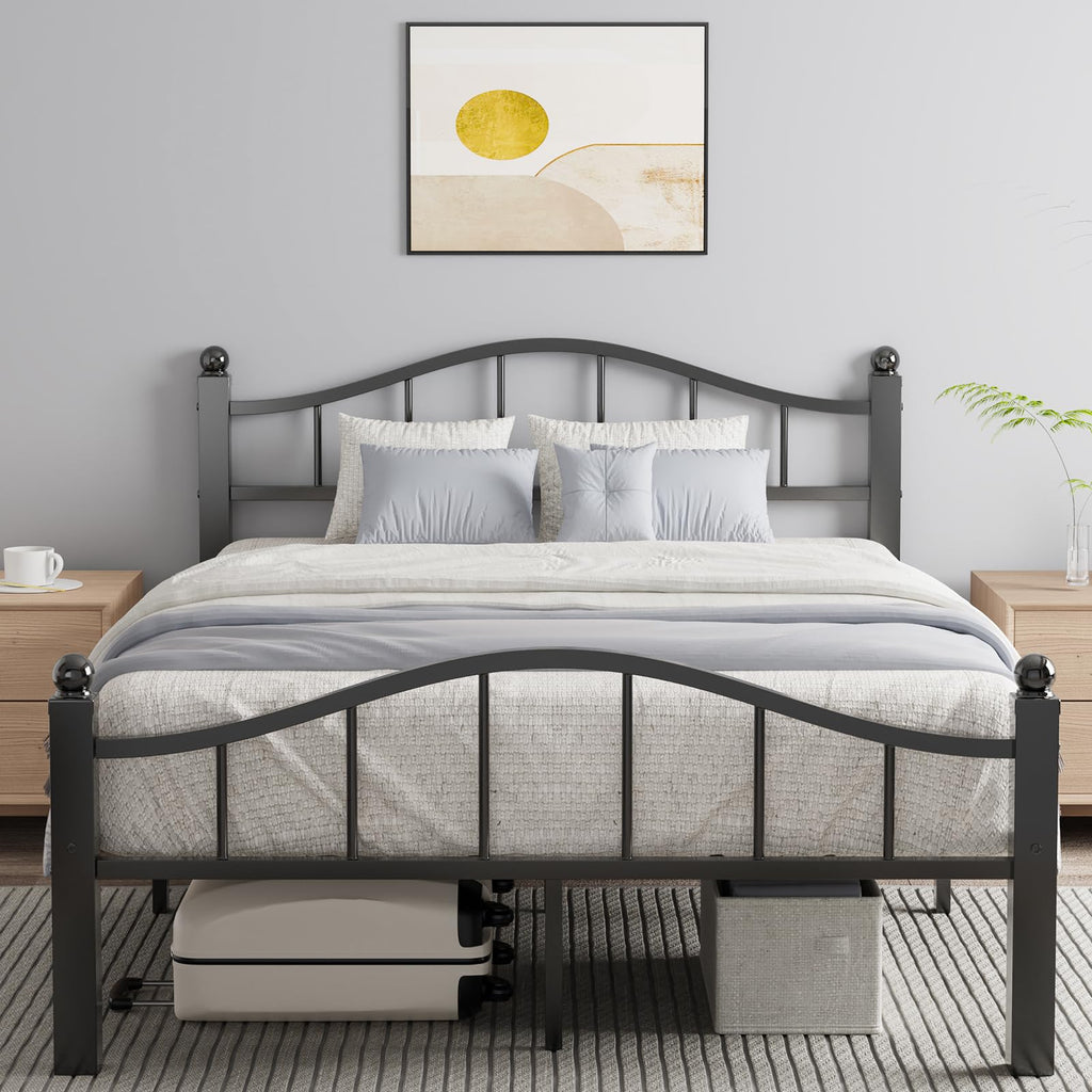 Full Size Bed Frames with Headboard C4549