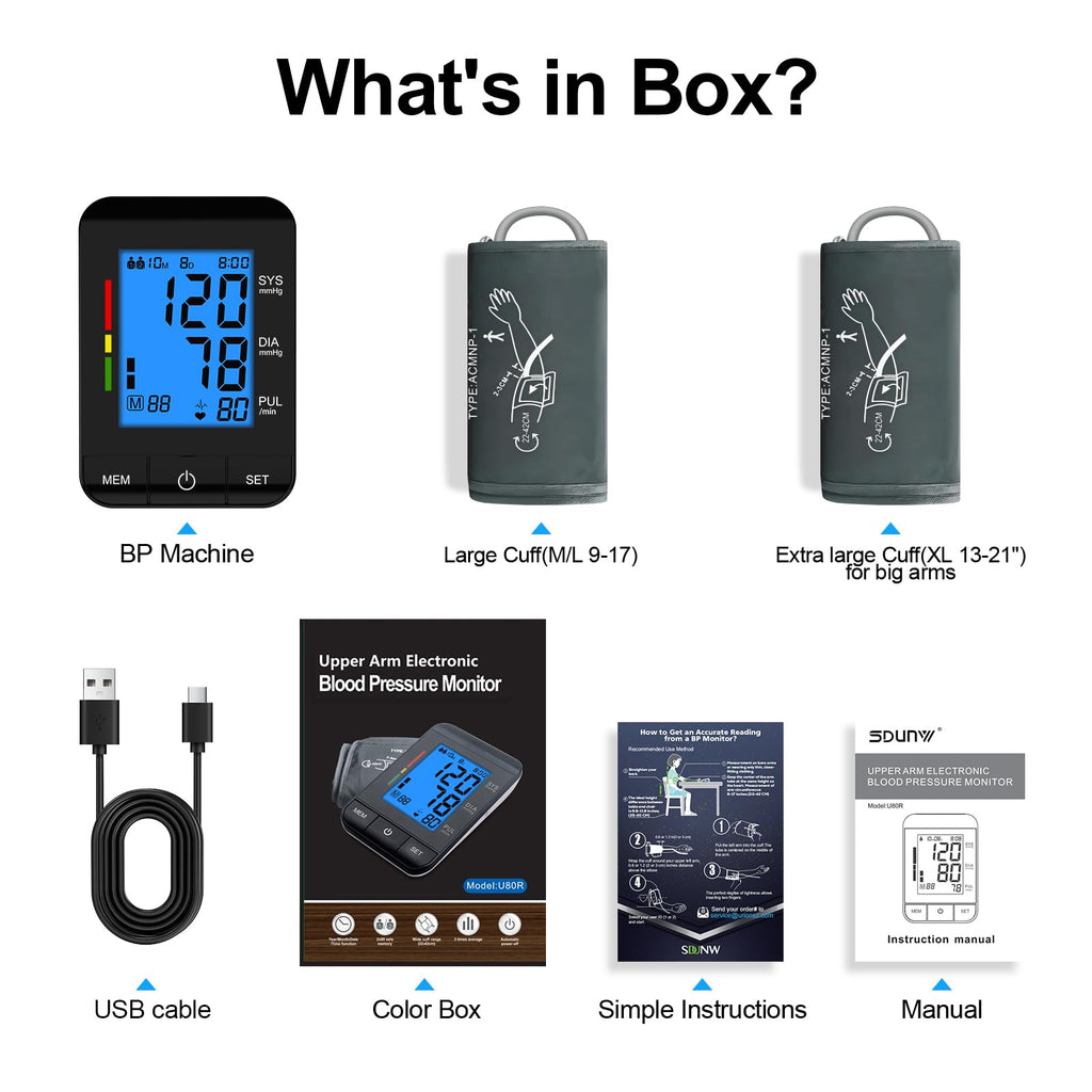 Automatic Upper Arm Blood Pressure Monitor W3130