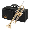 Bb Trumpet with Yellow Brass Bell and Stainless Steel Valves L484878