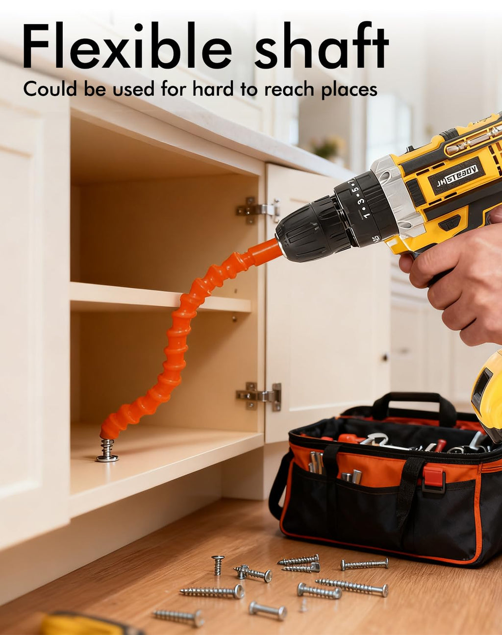 21V Cordless Drill Driver Kit with 2 Batteries & Charger C3035