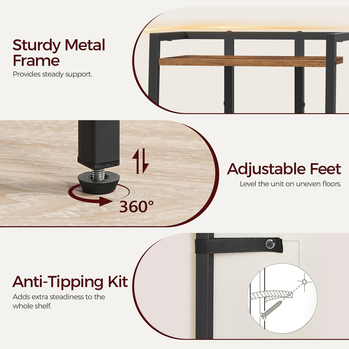 5-Tier Ladder Book Shelf J359339
