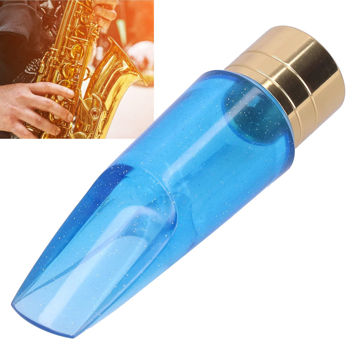 Transparent Bb Alto Saxophone Mouthpiece D1859