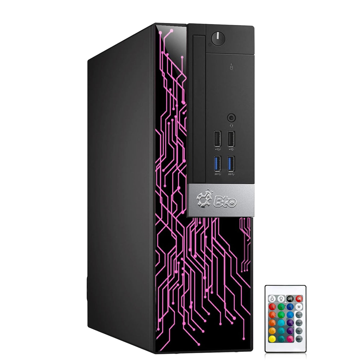 RGB Gaming PC with 24 Inch Monitor Intel i5 16GB RAM 512GB SSD Z929
