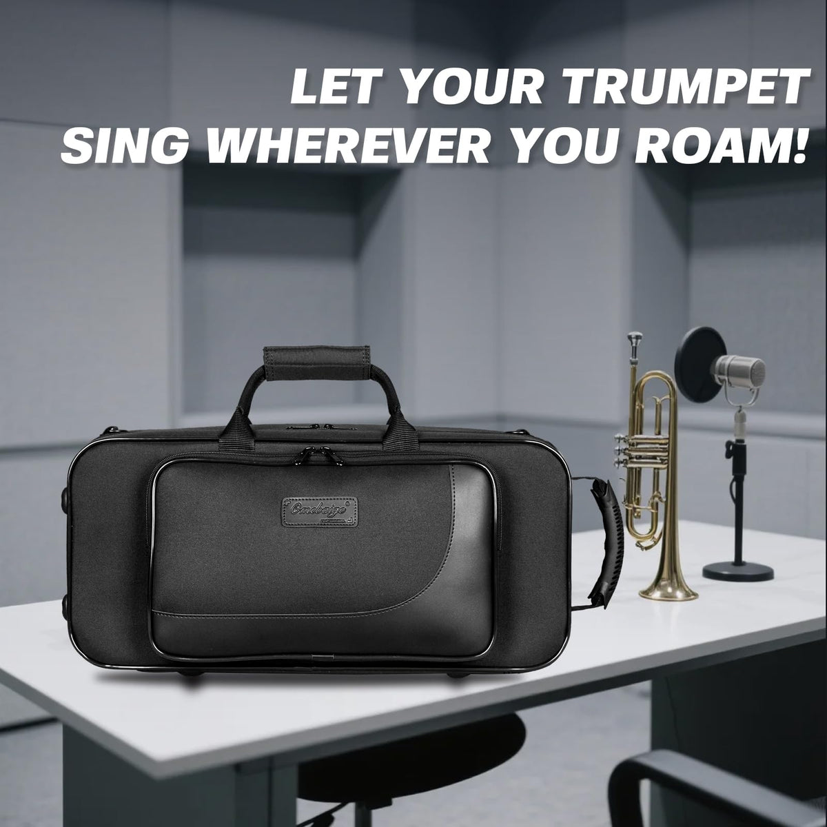 Trumpet Case with Backpack Straps J58027