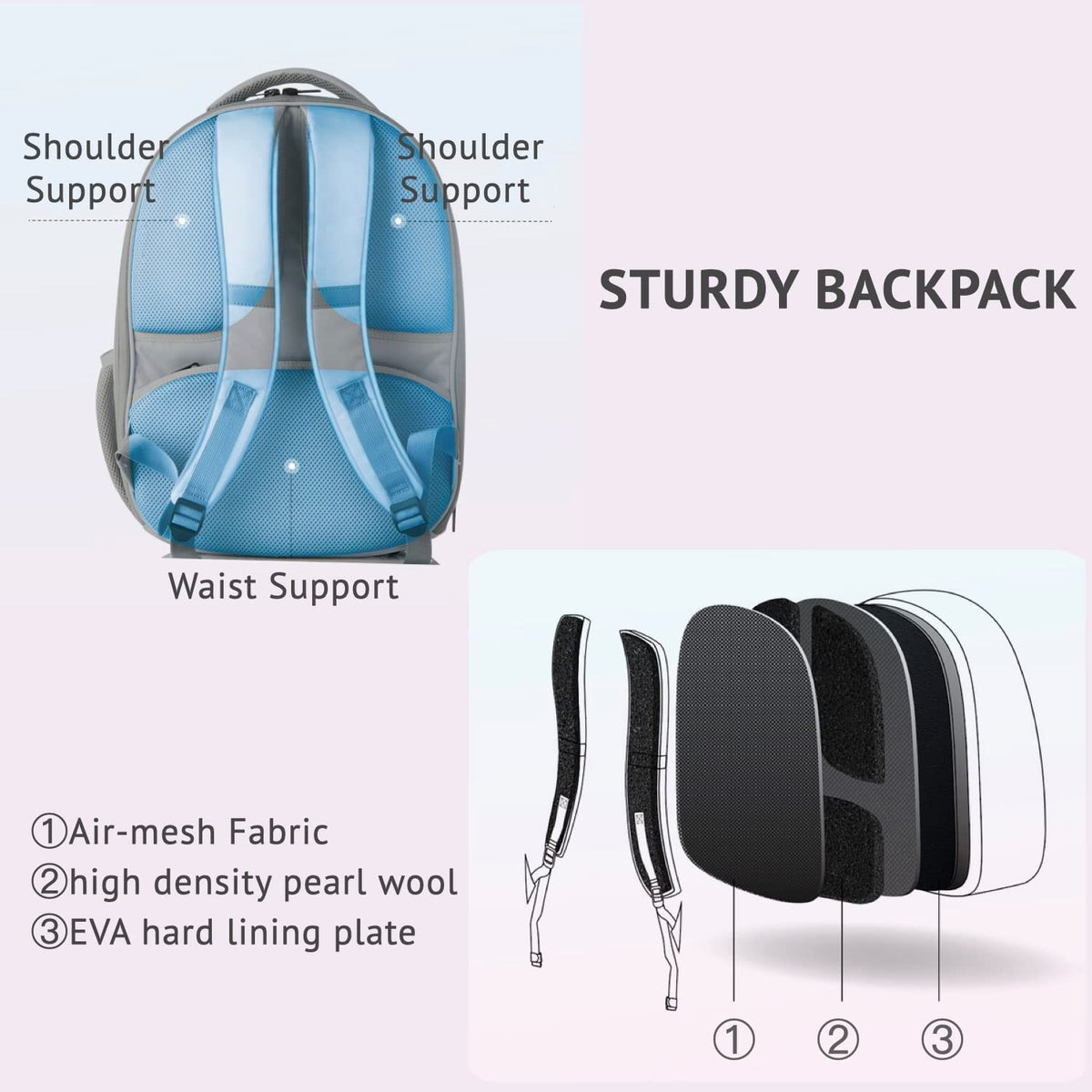Cat Backpack Carrier with Inbuilt Fan & Light K566