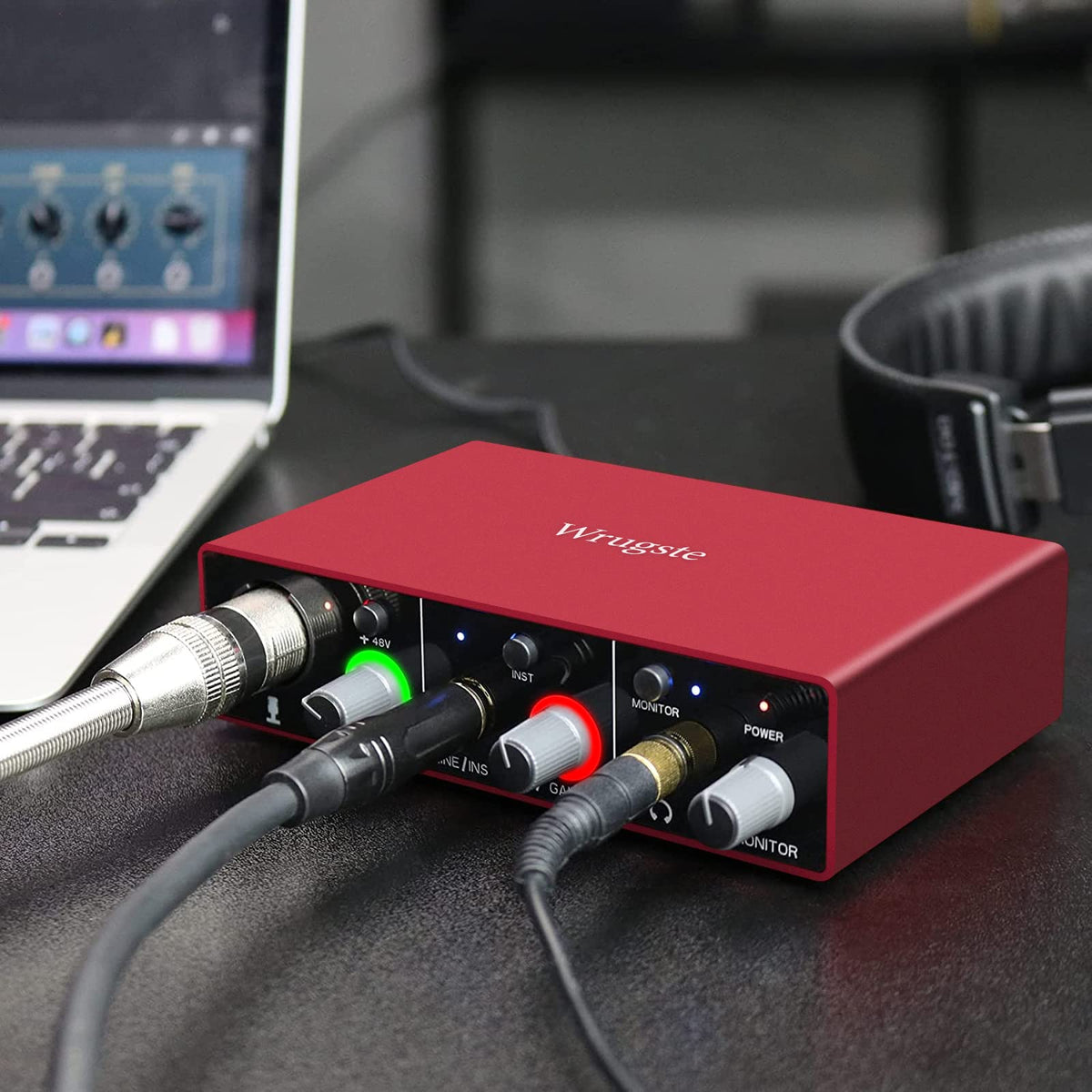 USB Audio Interface 24Bit/192kHz 48V Phantom Power W354
