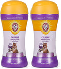 Cat Litter Deodorizing Crystals with Baking Soda, Lavender and Vanilla Scent, 15 Oz - 2 Pack K255265
