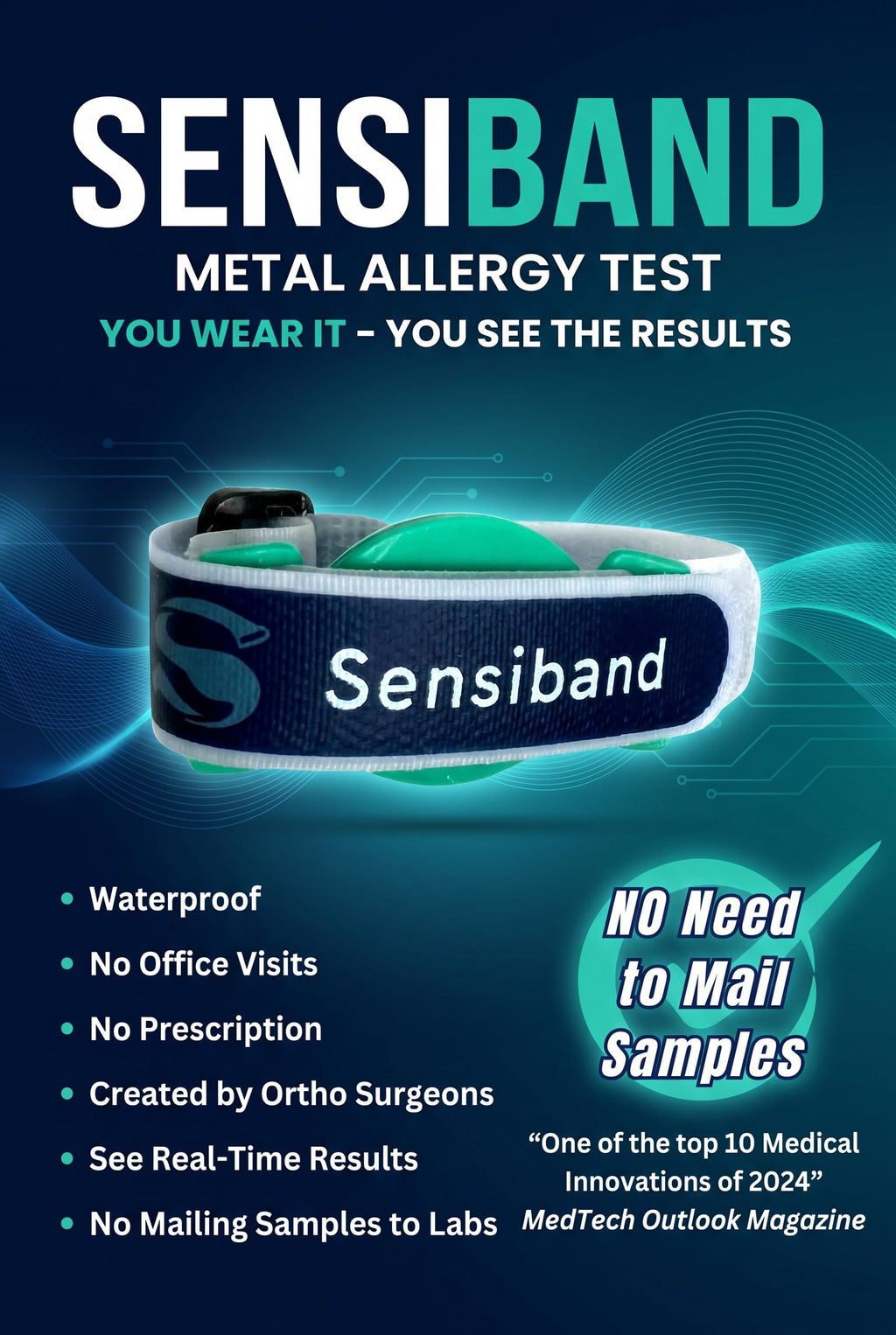 Metal Allergy Test Band A938