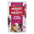 Moist & Meaty Soft Dog Food Pouches, 36 ct H537
