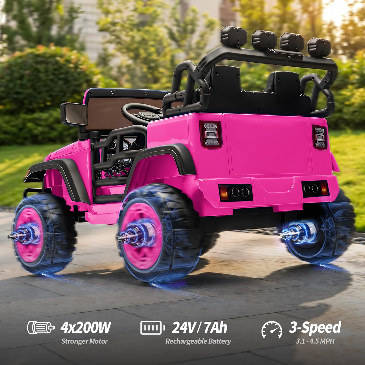 24V 2 Seater Electric Ride on Car B820454