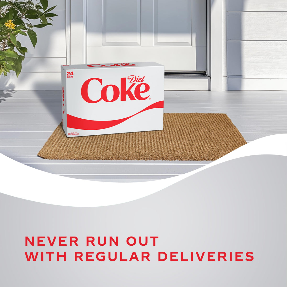 Diet Coke Soda Soft Drink Cans, 12 fl oz, 24 Pack O410