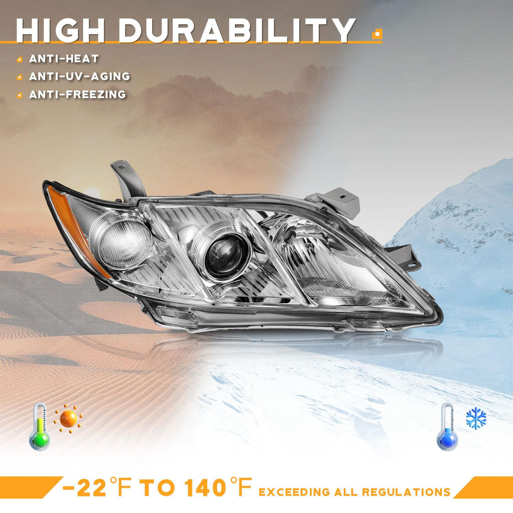 Anti-Fogging Headlights Assembly with H11 HB3 Bulbs X117947