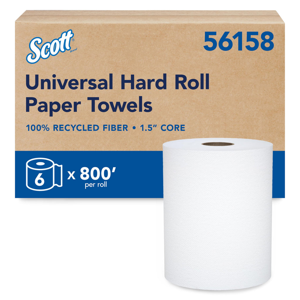 Hard Roll Paper Towels 6 Rolls F87528