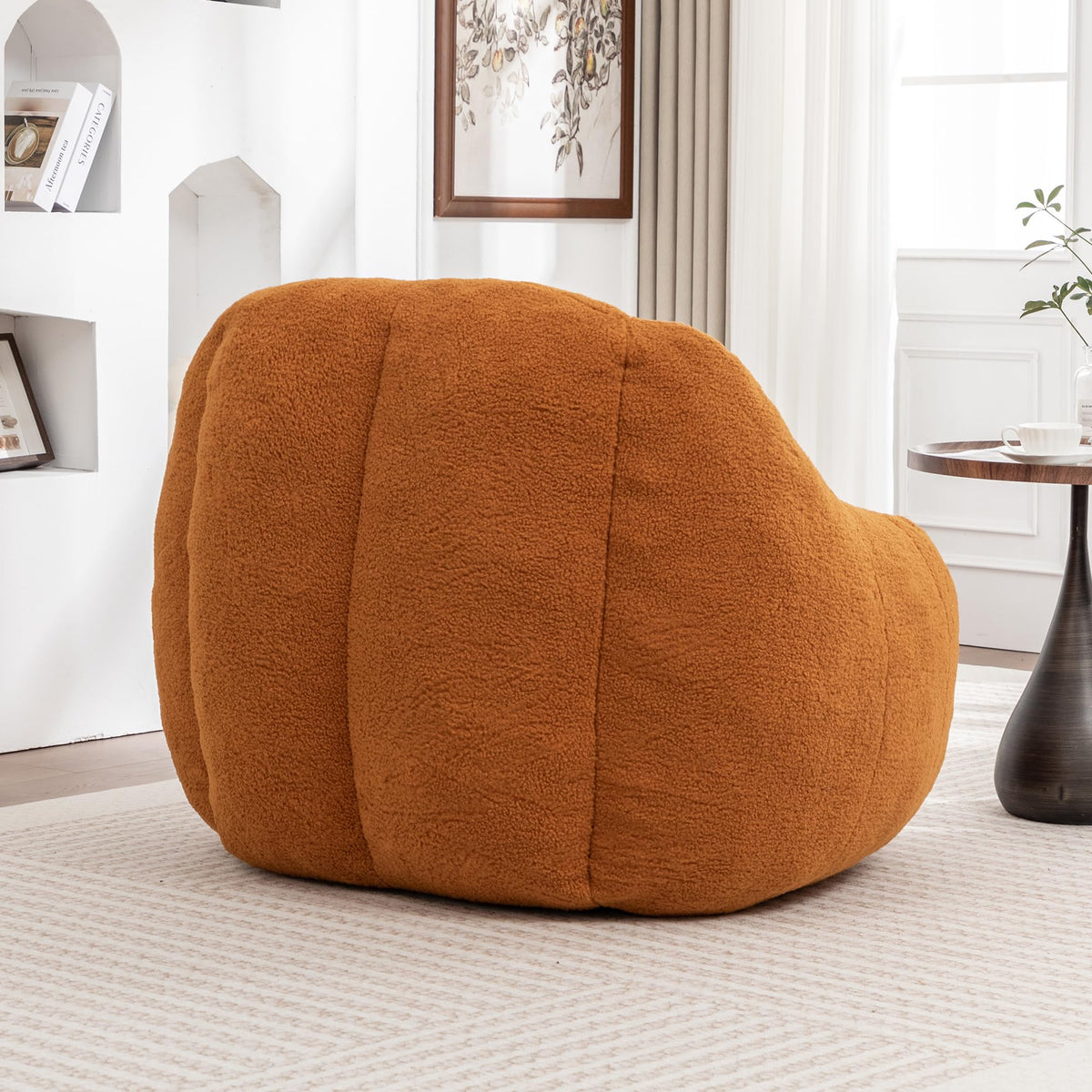 Yellow Memory Foam Bean Bag Chair Y524