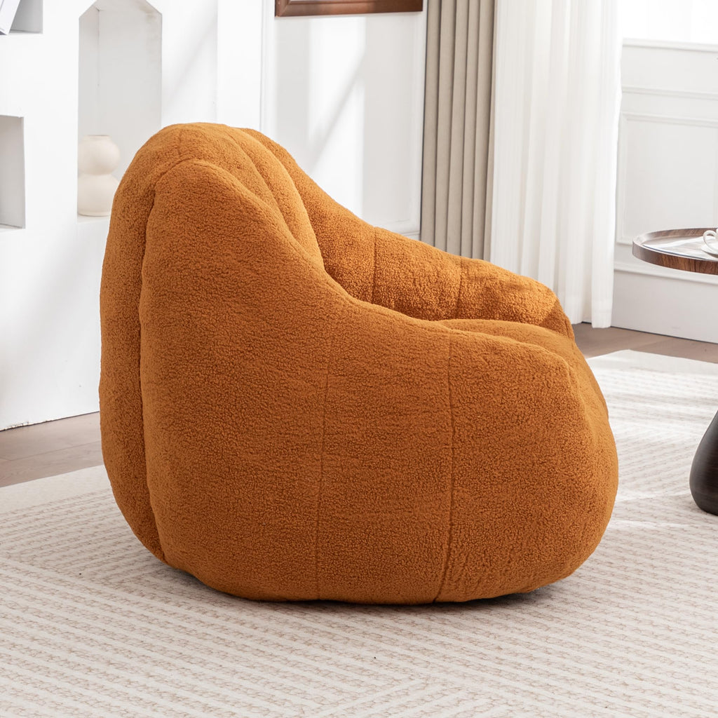 Yellow Memory Foam Bean Bag Chair Y524
