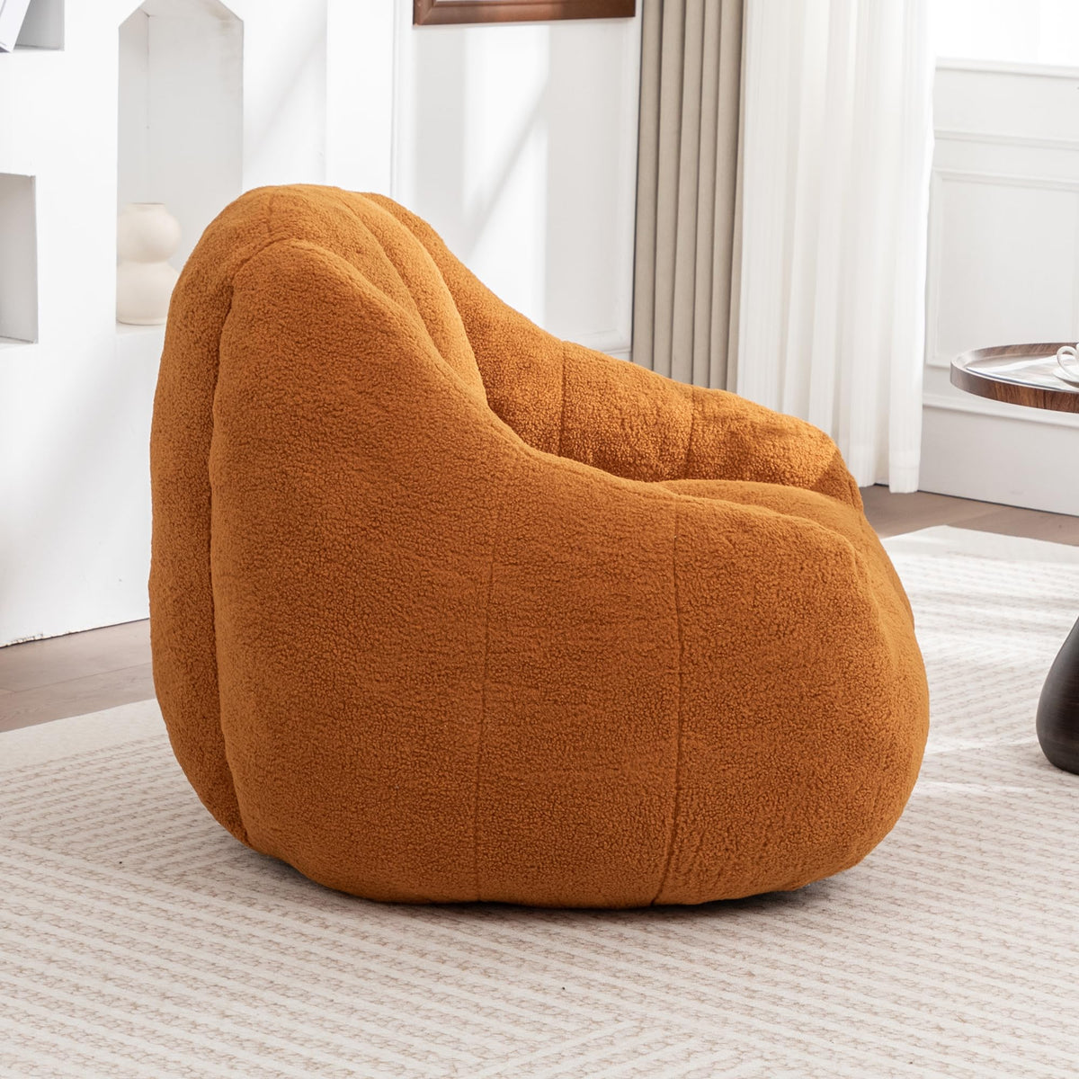 Yellow Memory Foam Bean Bag Chair Y524