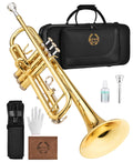 Bb Brass Trumpet with Case and 7C Mouthpiece T212084