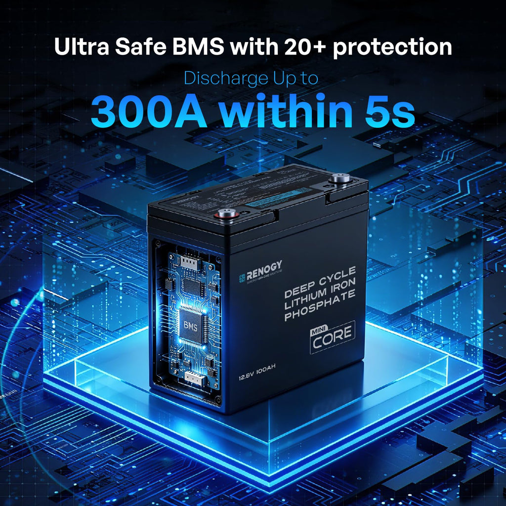 12V 100Ah Mini Size LiFePO4 Lithium Battery R93932