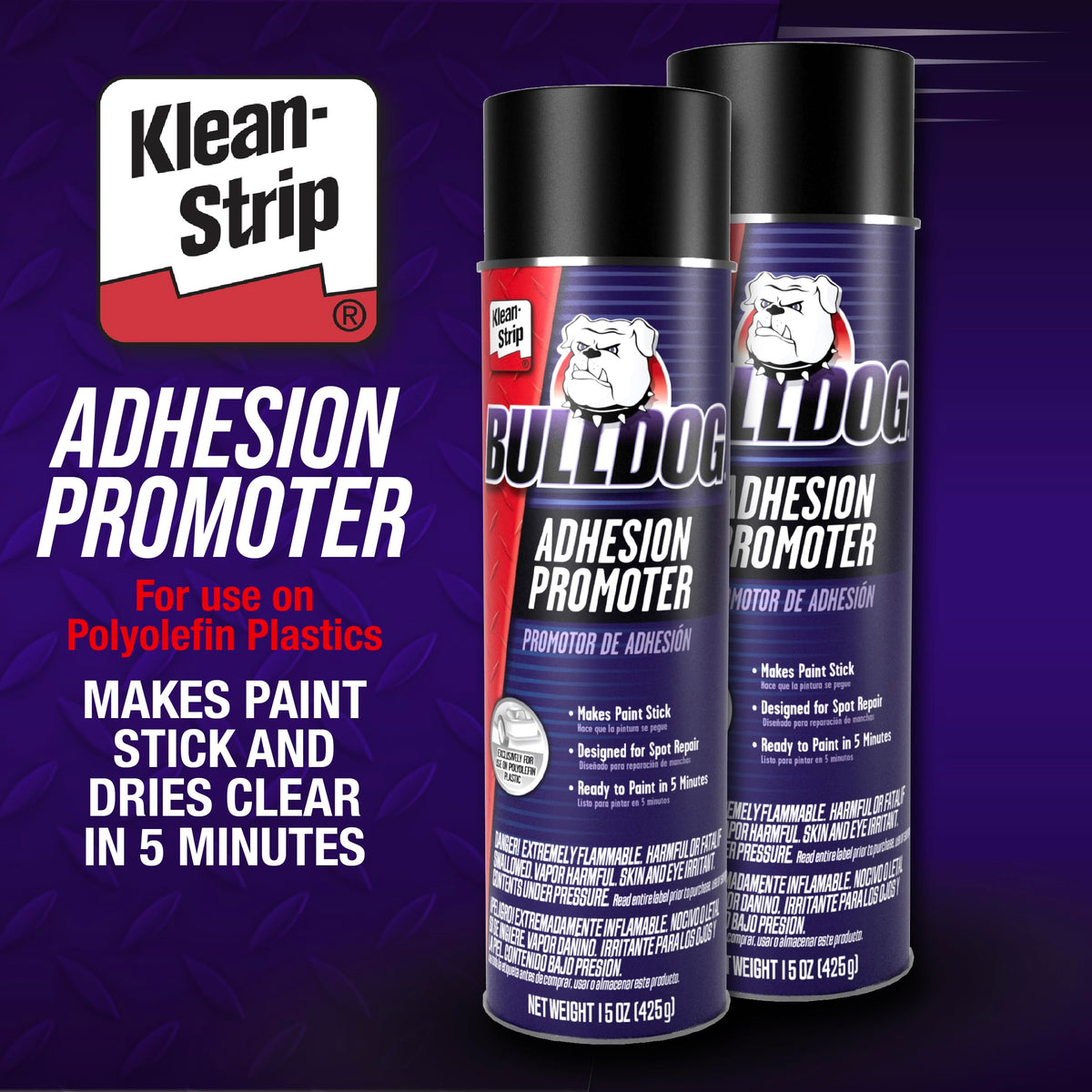 Adhesion Promoter for Polyolefin Plastic 15 Ounce Aerosol J545