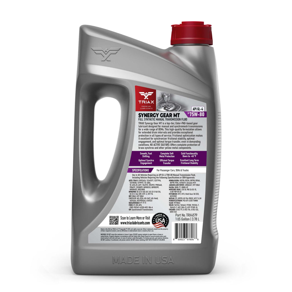 Full Synthetic Manual Transmission Fluid 1 Gallon V95630