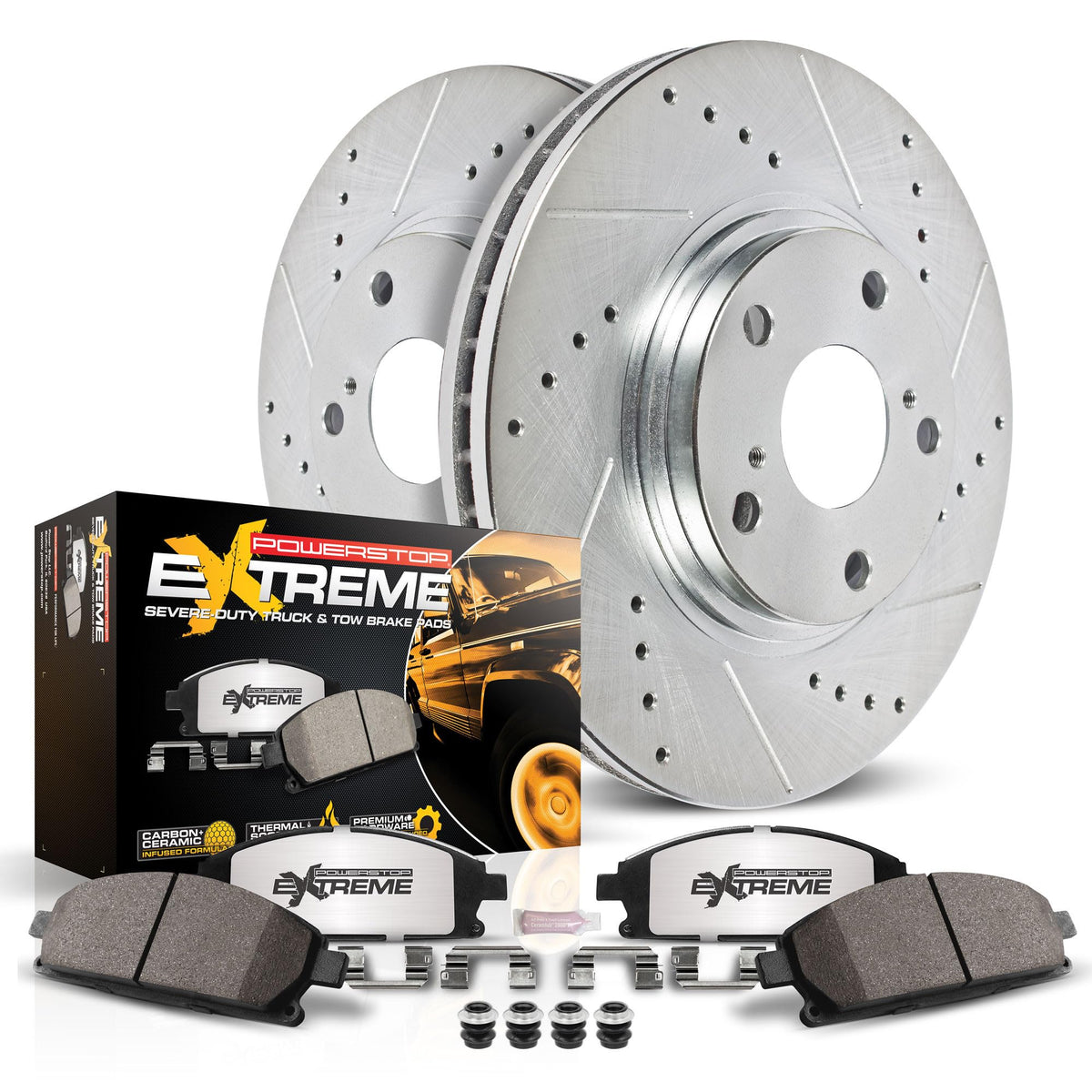 Front Brake Pad & Rotor Kit B67675