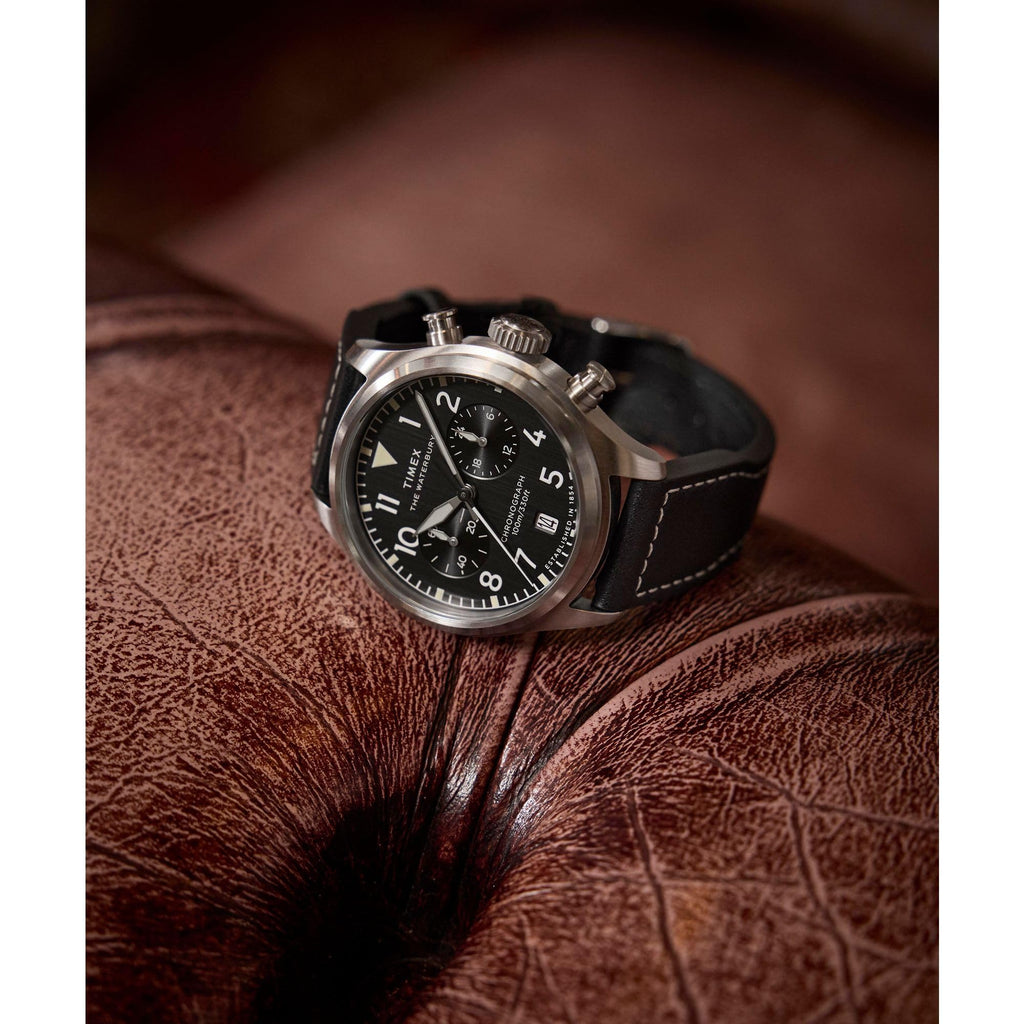 41mm Chronograph Stainless Steel Watch A254200