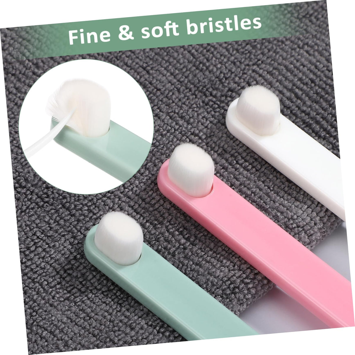 3 Pack Soft Small Head Toothbrushes O282953