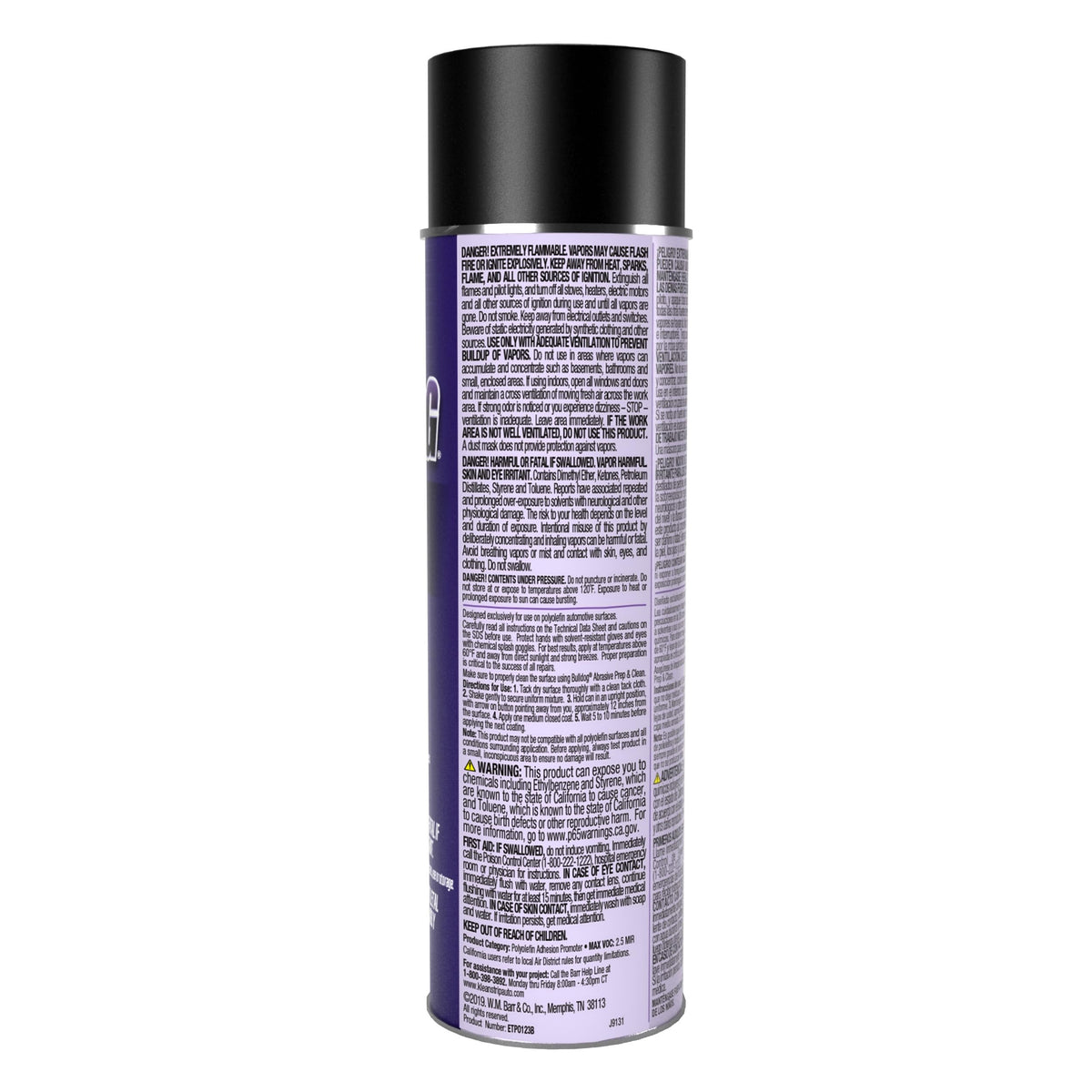 Adhesion Promoter for Polyolefin Plastic 15 Ounce Aerosol J545