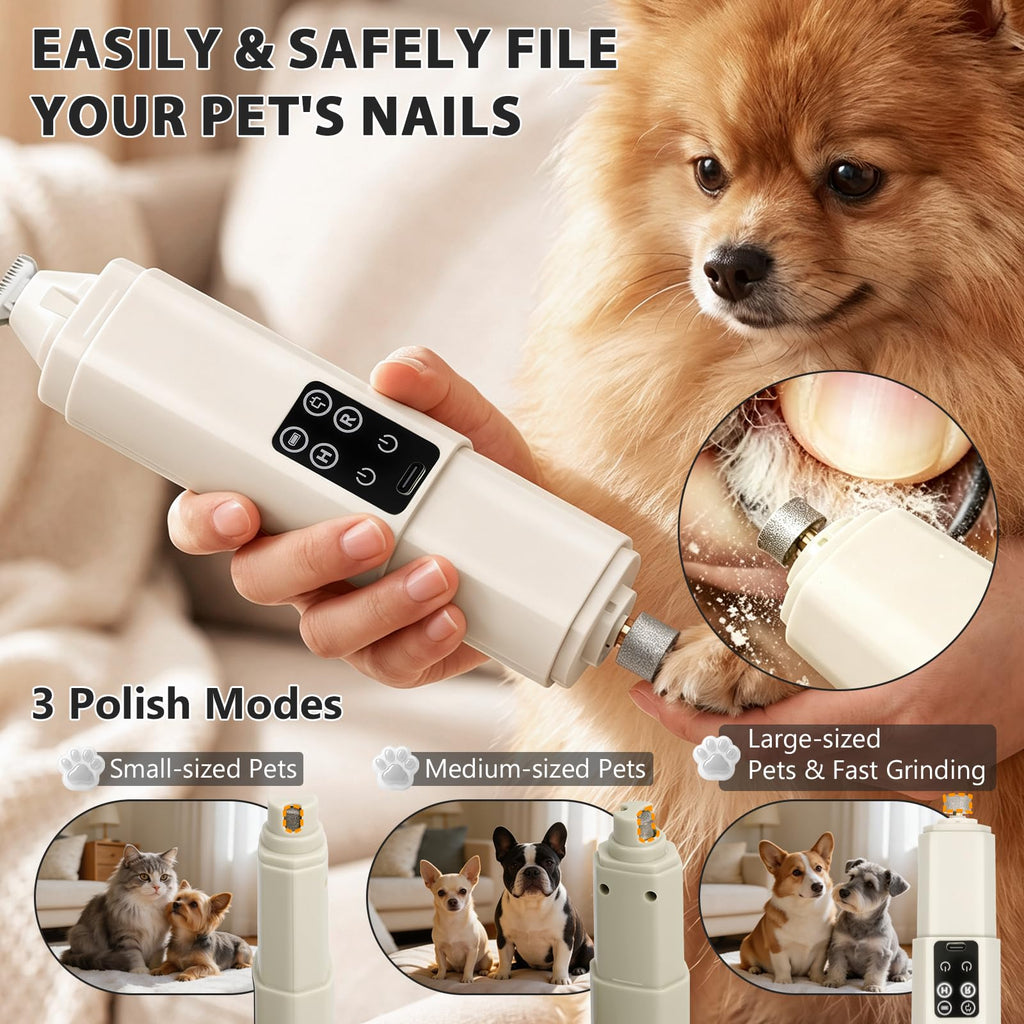 Dog Nail Grinder with Light S870192
