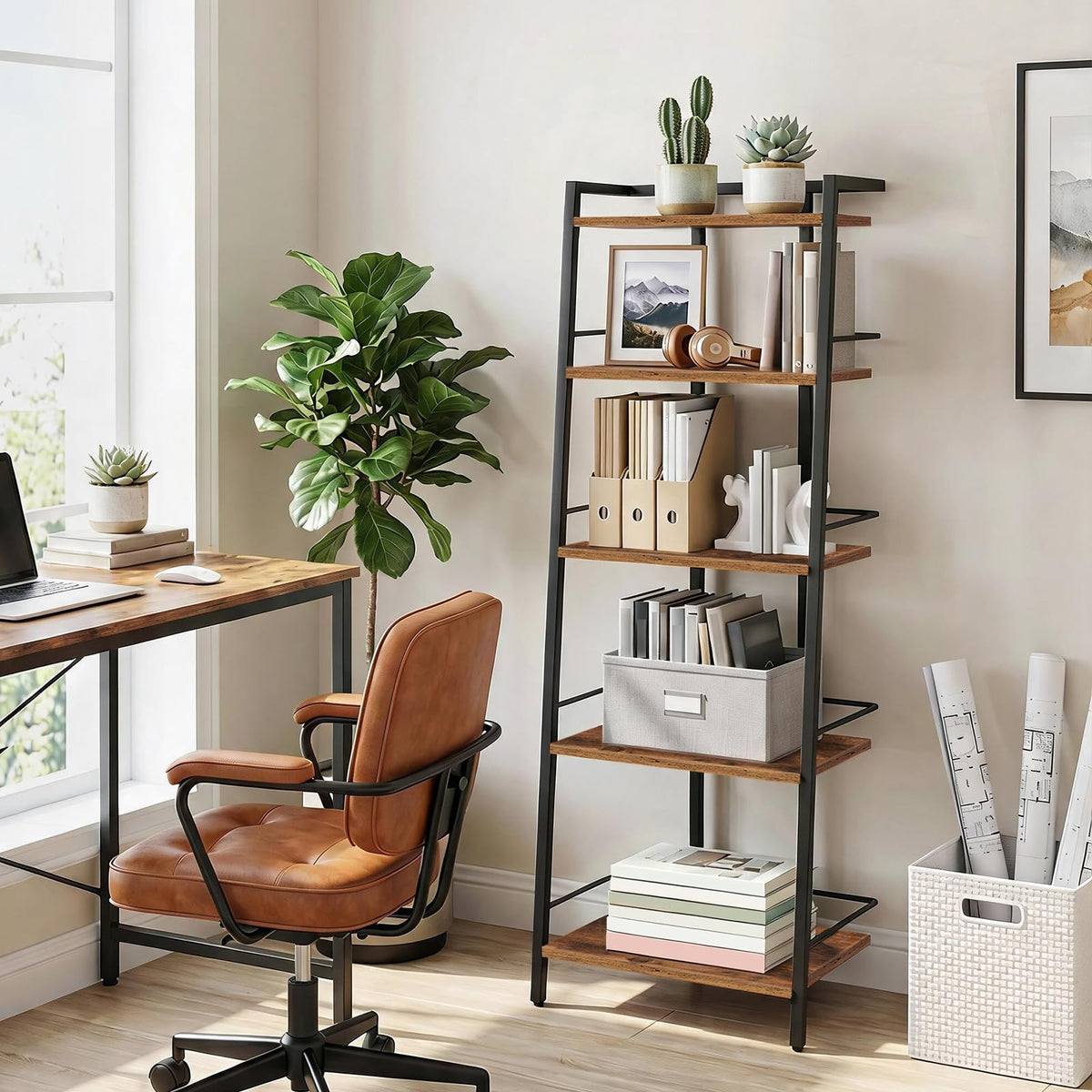 5-Tier Ladder Book Shelf J359339