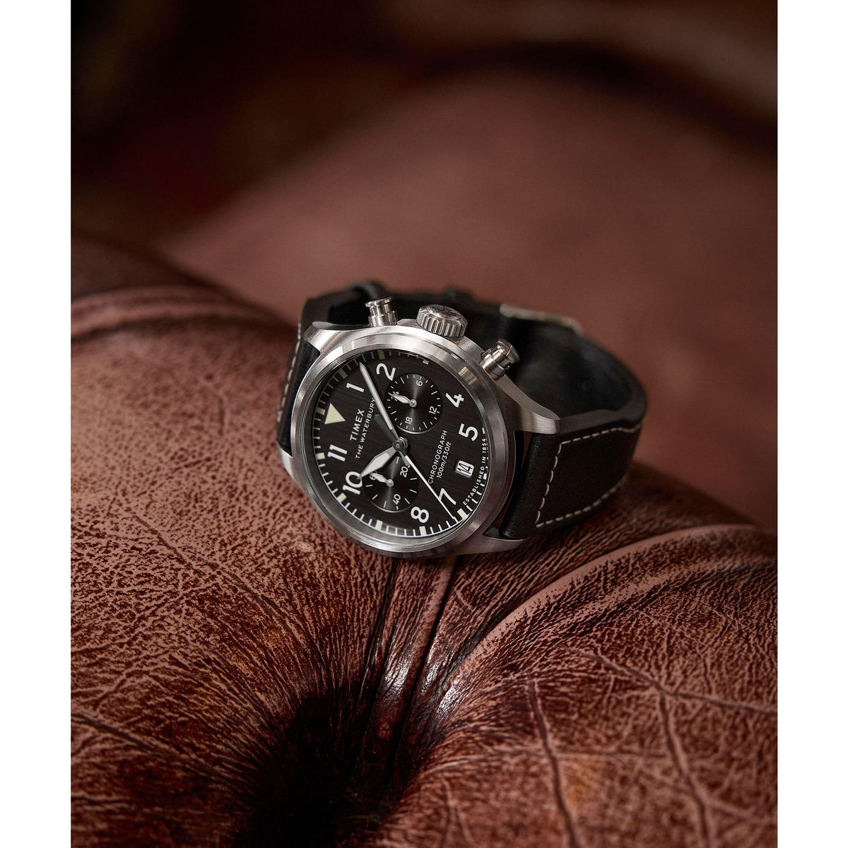 41mm Chronograph Stainless Steel Watch A254200
