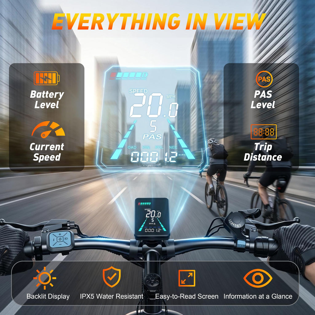 26" Electric Mountain Bike 48V 10Ah 7-Speed I65963