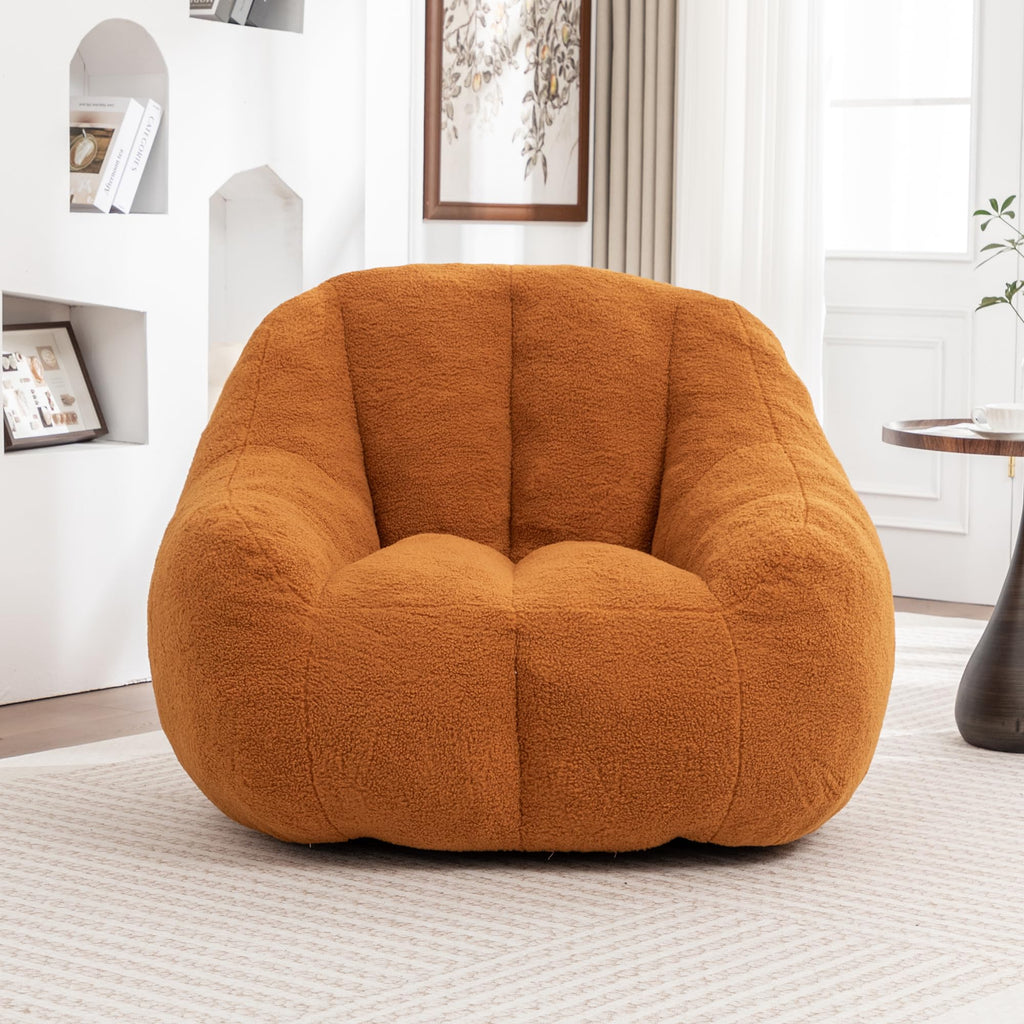 Yellow Memory Foam Bean Bag Chair Y524