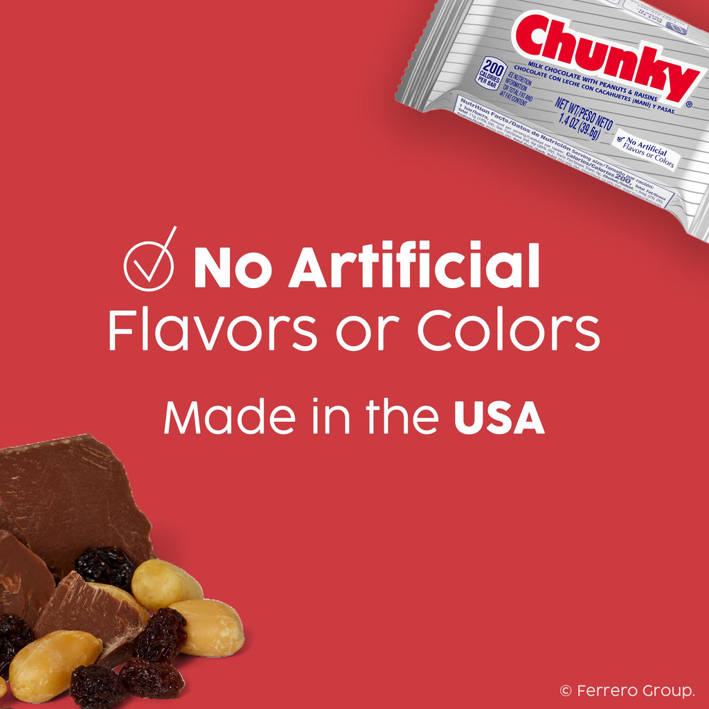 Chunky Milk Chocolate Candy Bars 24 Pack 33.6 Oz V89971