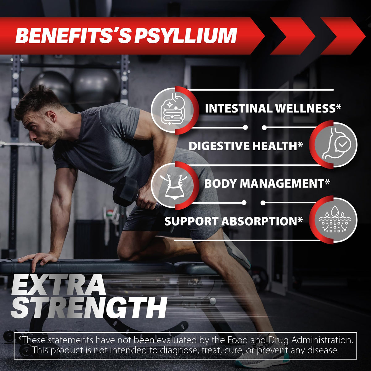 2400mg Psyllium Husk Capsules I81162