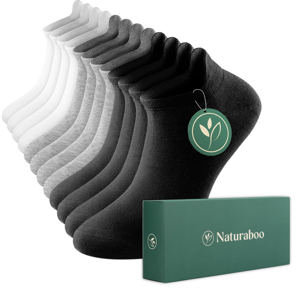 Bamboo Ankle Socks with Heel Tab M3021