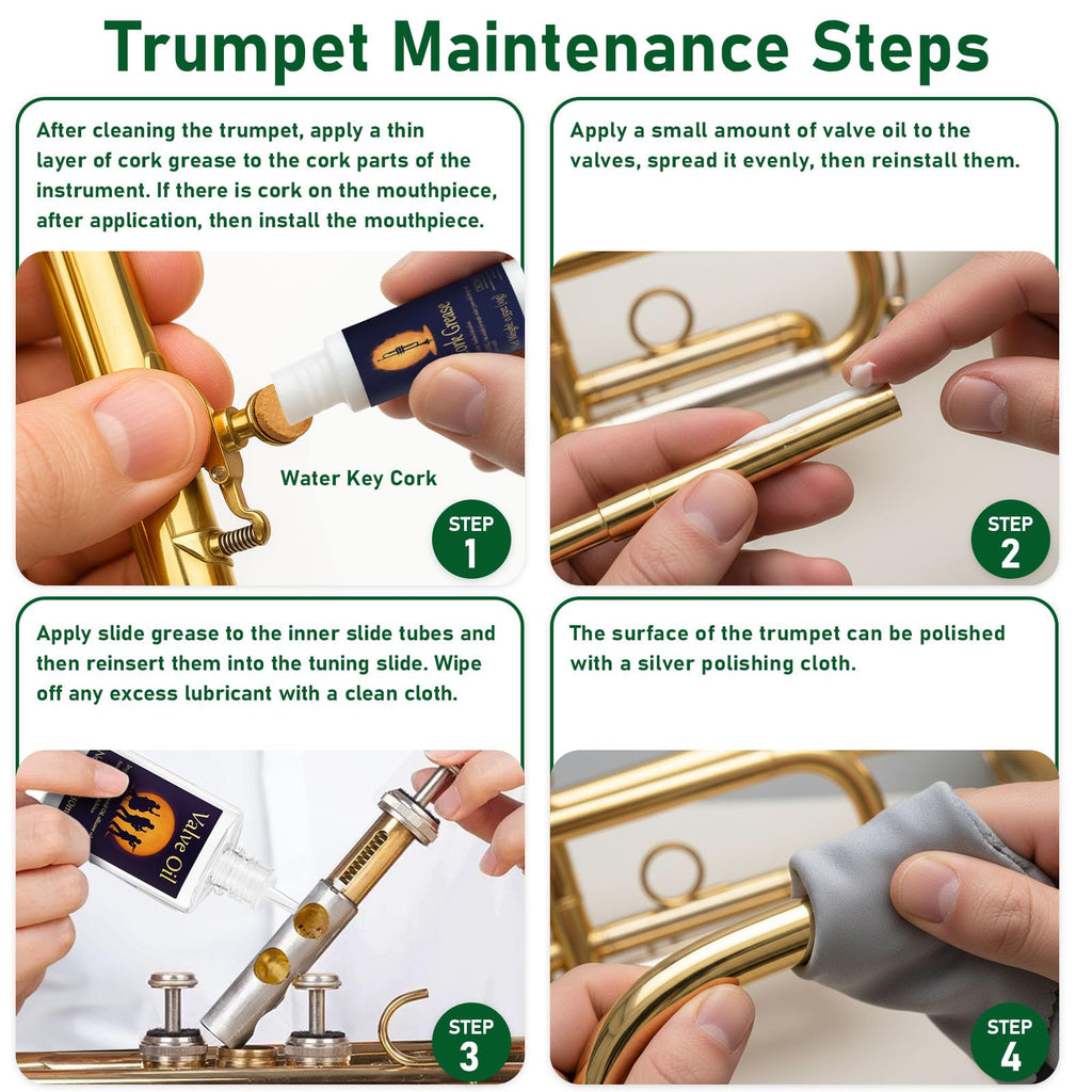 12pcs Trumpet Cleaning Kit N96655