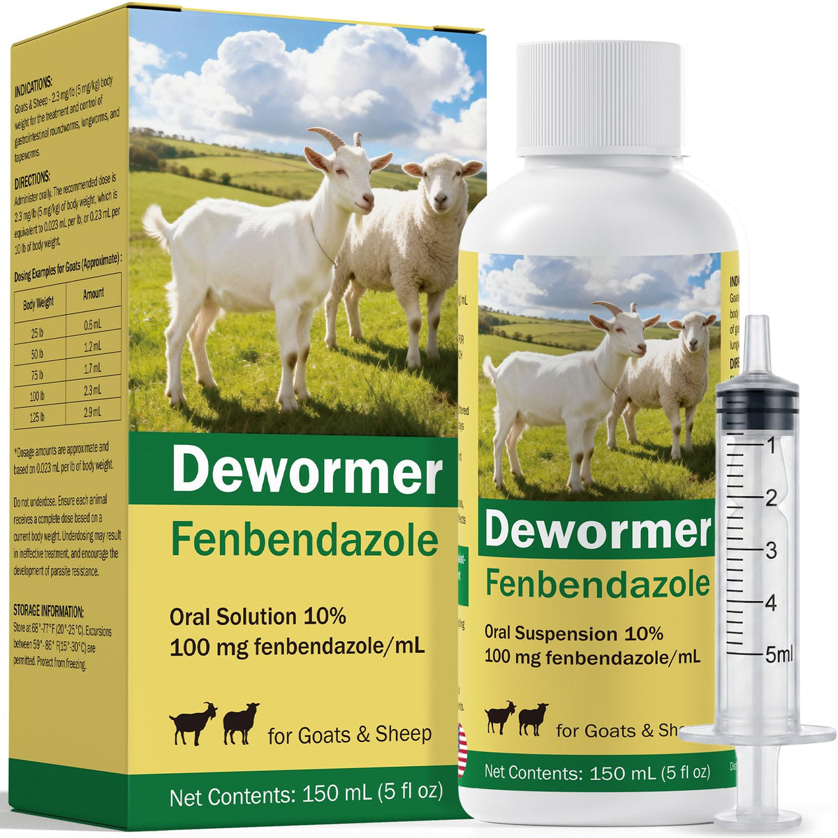 Liquid Dewormer with Fenbendazole N95952