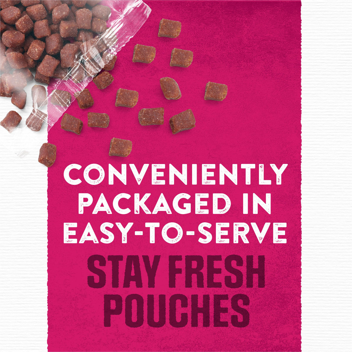 Moist & Meaty Soft Dog Food Pouches, 36 ct H537