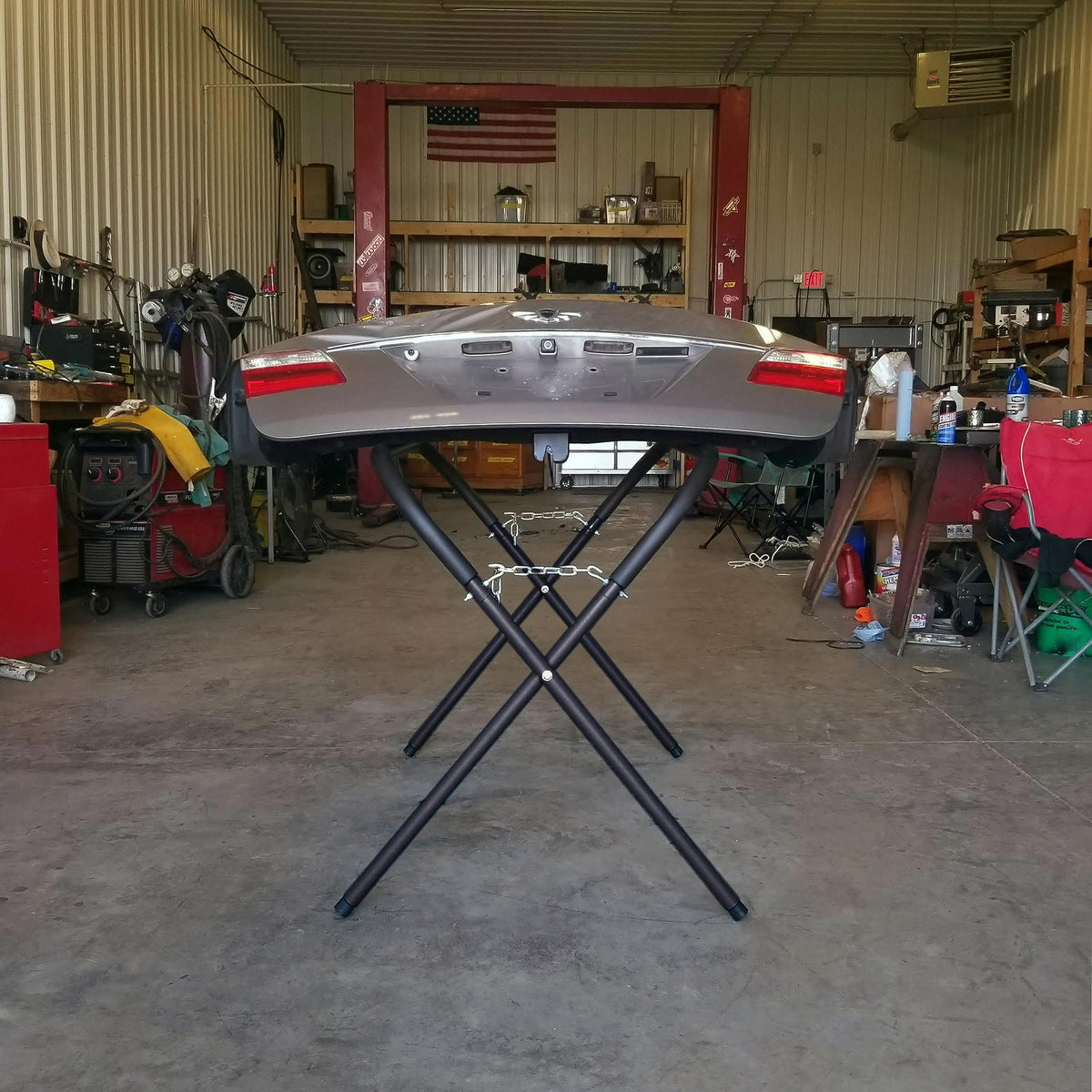 Folding Work Stand 2pk 2000lb Capacity Portable Workbench M37354