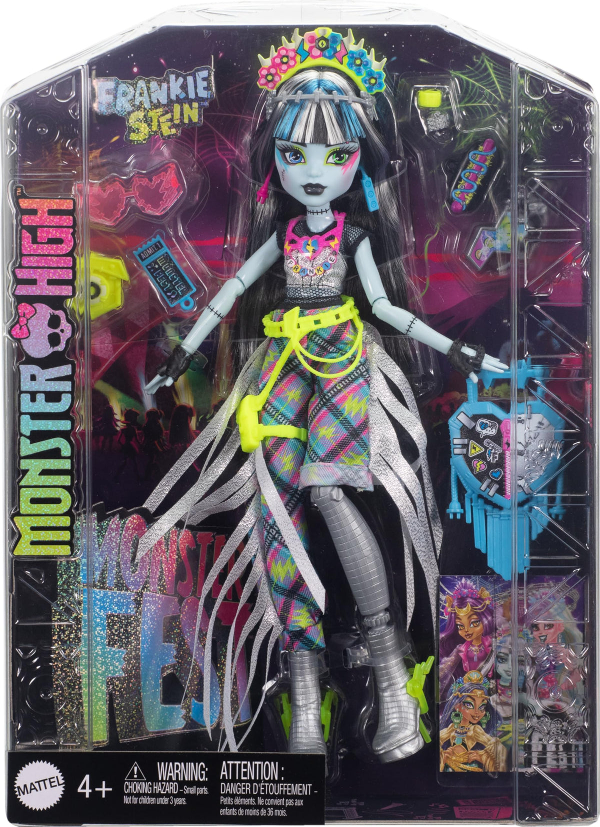 Monster High Doll with Glam Outfit & Festival Themed Accessories A272604